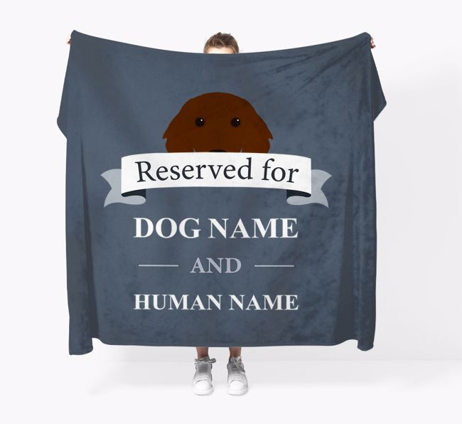 Reserved For: Personalized {breedFullName} Throw Blanket